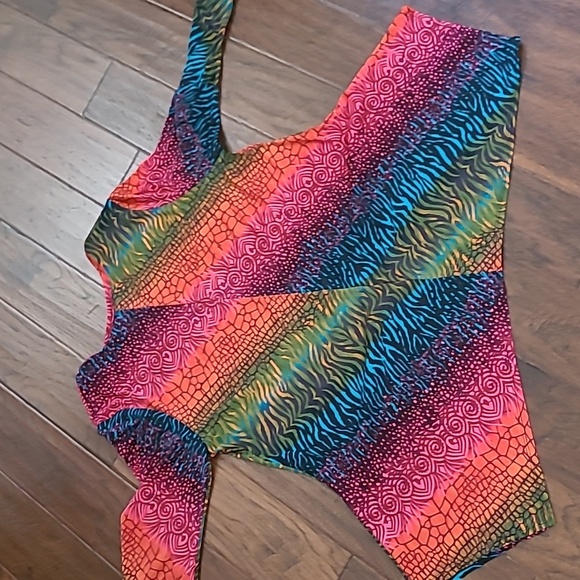 Jostar Vibrant Multicolor Tunic Top size XL - Picture 2 of 6